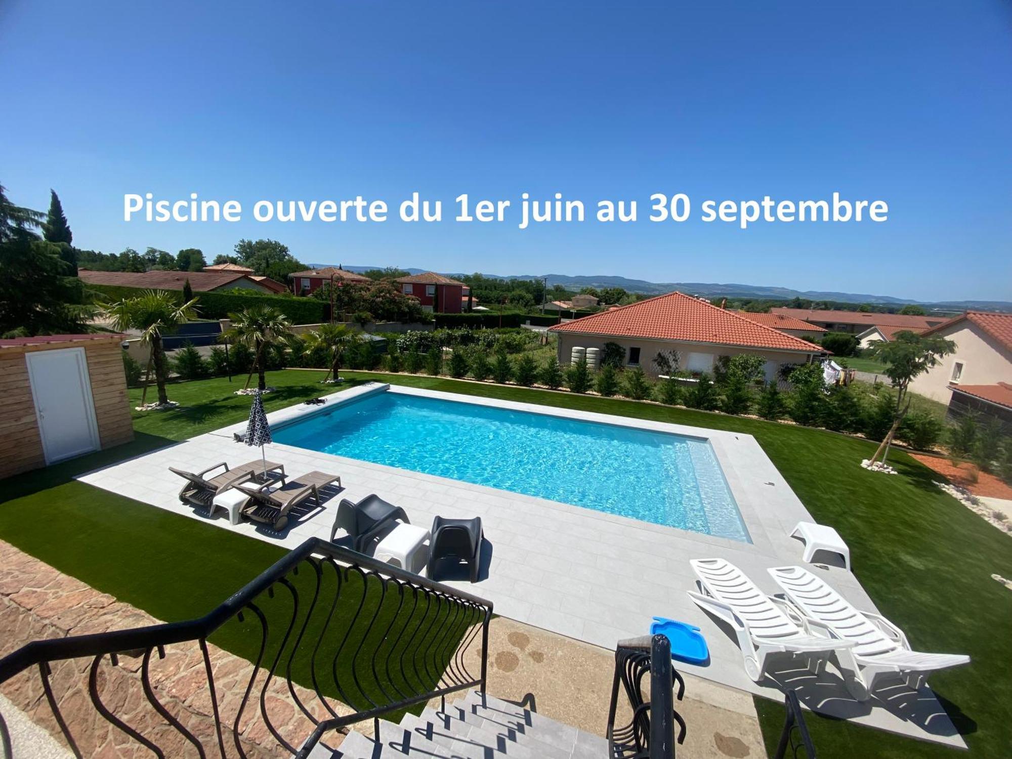 Studio Chez L'Habitant Avec Piscine Commune Grieges Εξωτερικό φωτογραφία